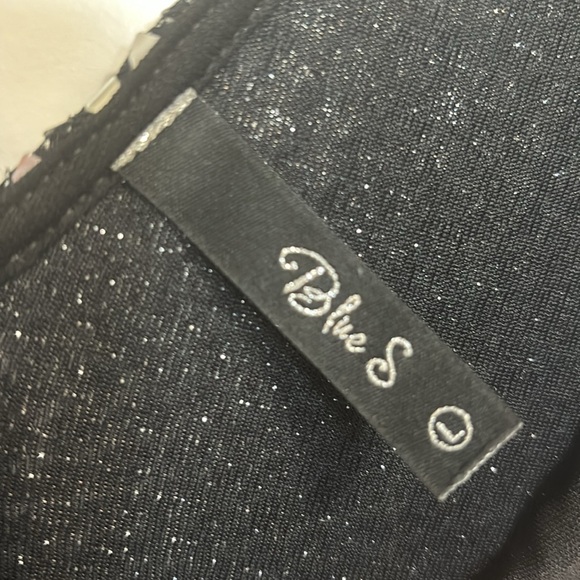 Silver Disco ball body con dress. Size L made by Blue S - Picture 4 of 6